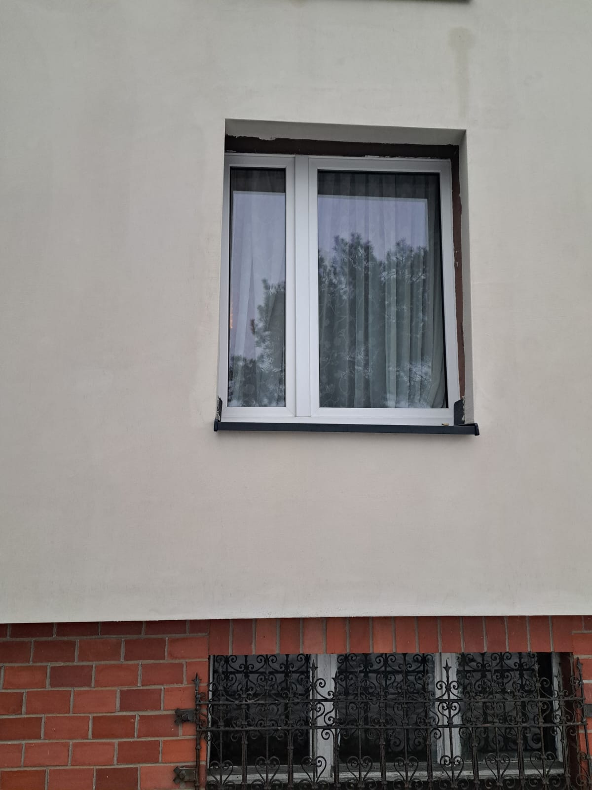 Dom z tynkiem silikatowym